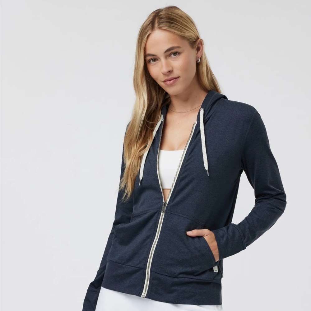 Vuori Halo Performance Hoodie navy size L